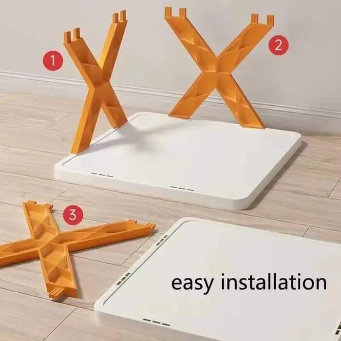 1Pc nouveau étagère à chaussures multicouche ménage empilable armoire