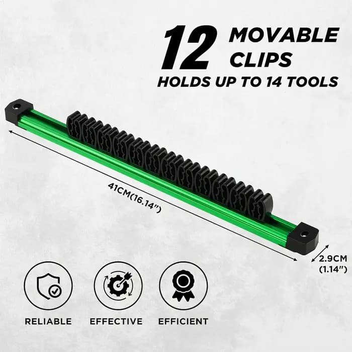 Organisateur magnétique pour tournevis et outils