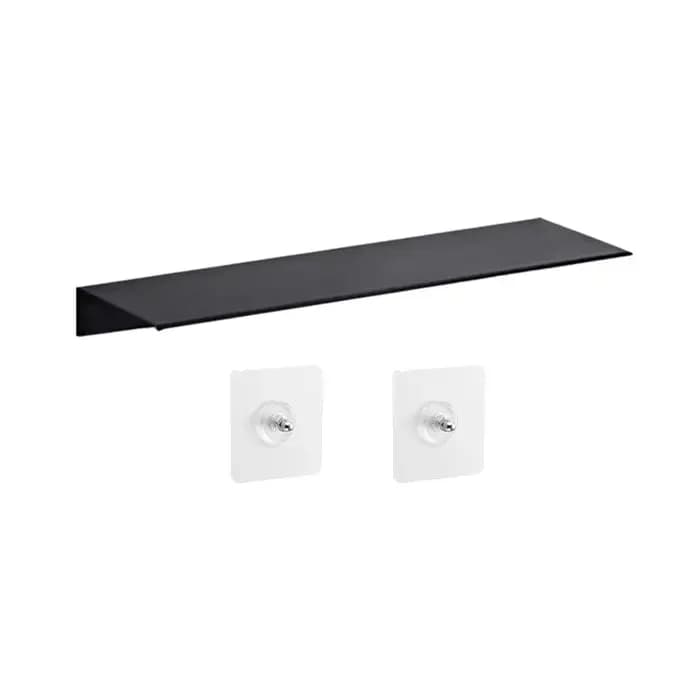 Étagères flottantes rectangulaires en miroir gris