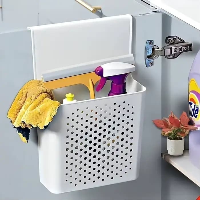 Étagère et boîte de rangement intérieure de porte d'armoire de cuisine