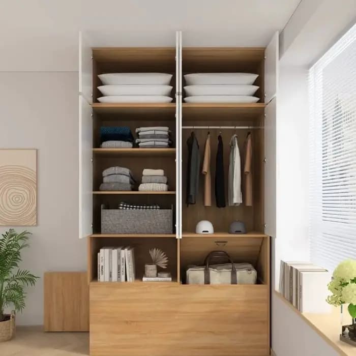 Liquidation : Ensembles de placards de rangement en bois à prix réduits