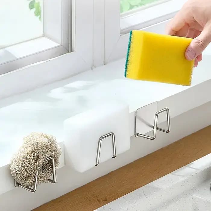 Étagère d'évier en acier inoxydable 304