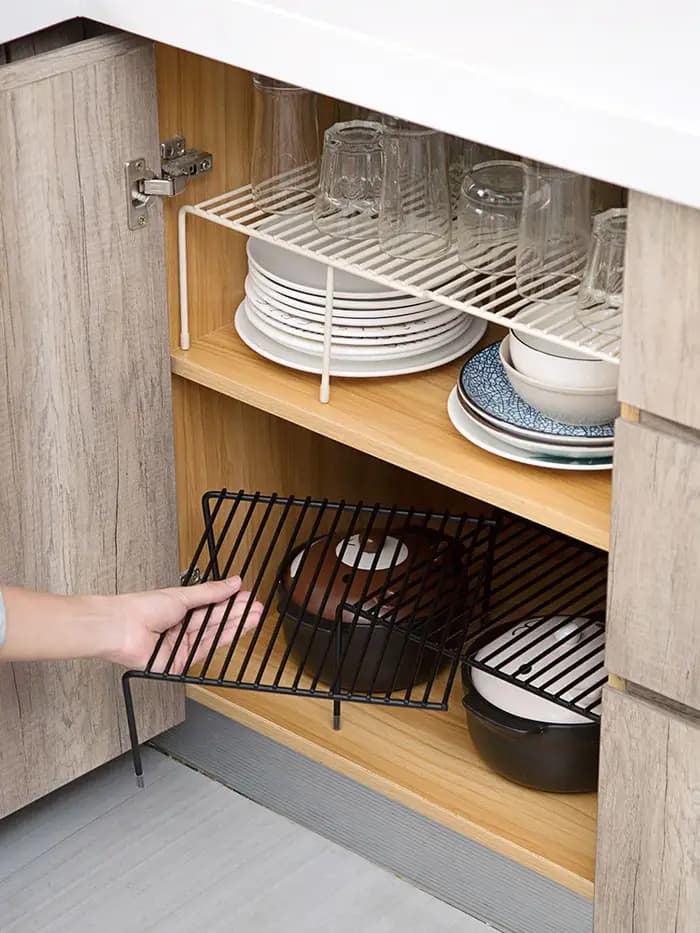 Étagère de rangement d'épices de cuisine évolutive