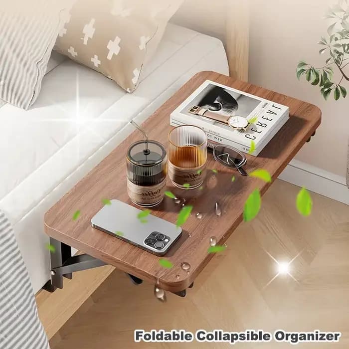 Table de chevet pliable pour chambre à coucher