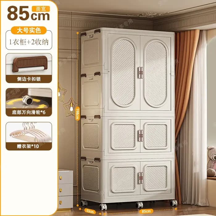Support pliable armoire moderne gain de place organisateur femmes armoire appartement armoires Schla