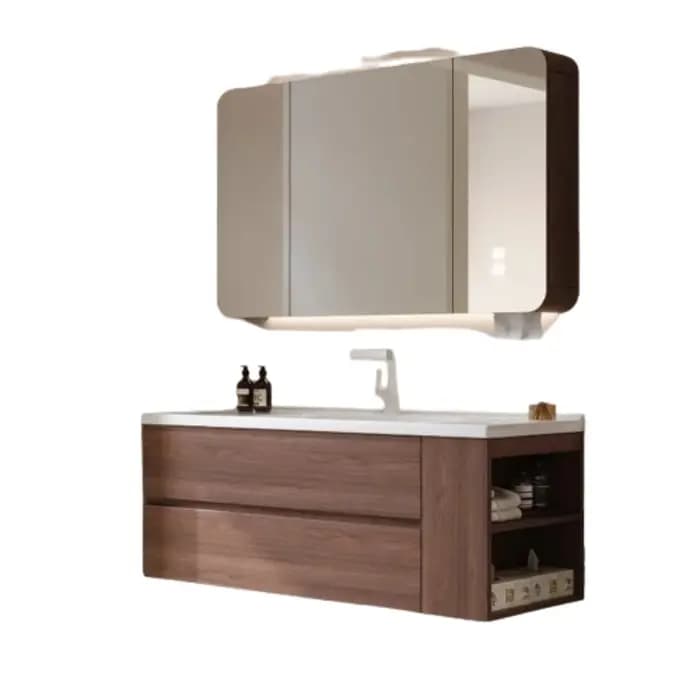 Meuble de Salle de Bain Moderne de Luxe avec Tiroirs