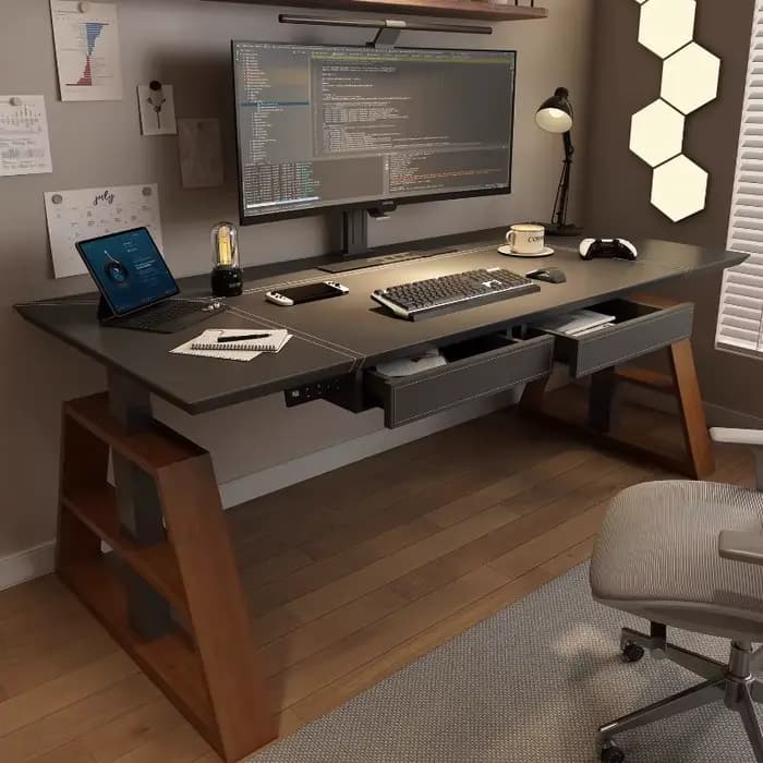 Ensemble d'étagères de bureau esthétiques