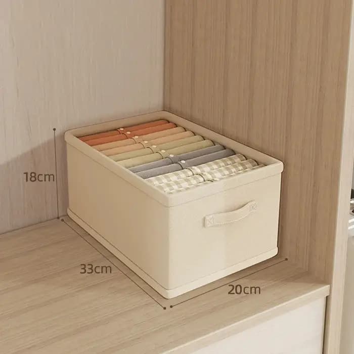 Organisateur de vêtements : Boîte de rangement pour pantalons, jeans, sous-vêtements, soutiens-gorge