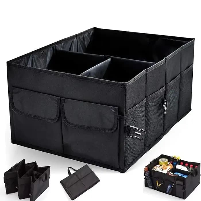 Boîte de rangement de voiture de grande capacité
