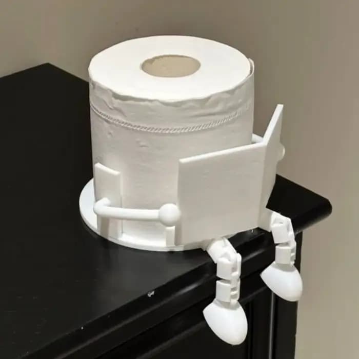 Un porte-papier hygiénique de lecture amusante