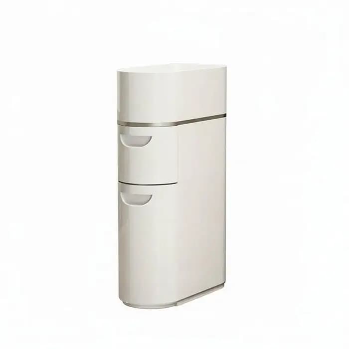 Armoire de rangement haute avec portes, étagère de rangement polyvalente pour salle de bain, armoire de rangement pour buanderie, couloir, chambre à coucher