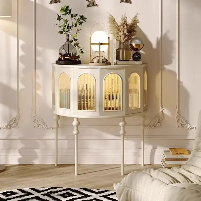 Armoire à manger sur pied