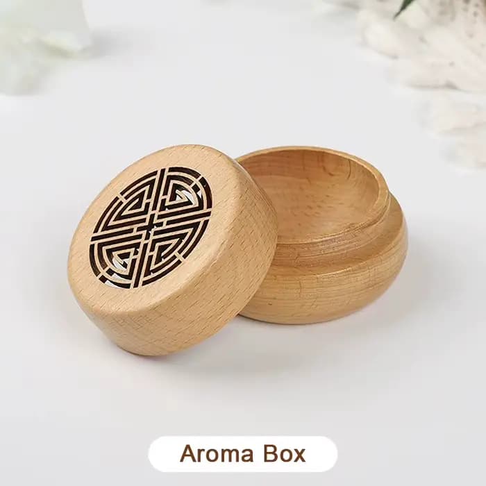 Boîte en bois de parfum Antique Portable sans parfum, diffuseur d'arôme, articles de décoration, sal