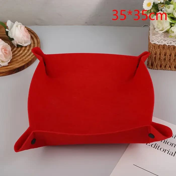 Support de rangement pratique en feutre – Organisateur de bureau pour outils
