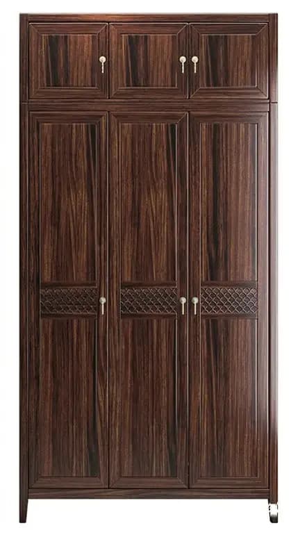 Armoire de rangement d'angle en bois de luxe, fine et compacte, pour la maison