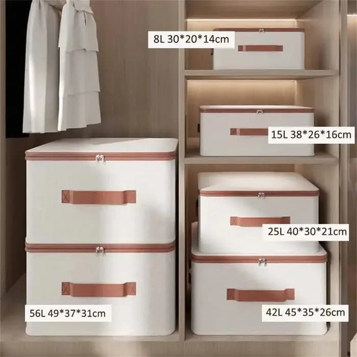 Nouvelle boîte de rangement domestique robuste