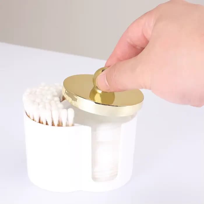 Conteneur de rangement de salle de bain pour accessoires de maquillage