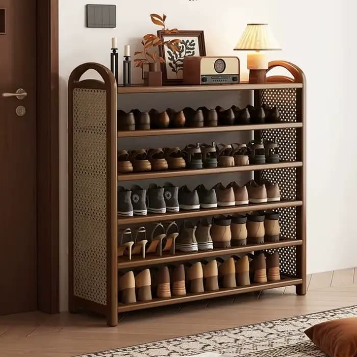 Organiseurs de chaussures pour couloir étroit