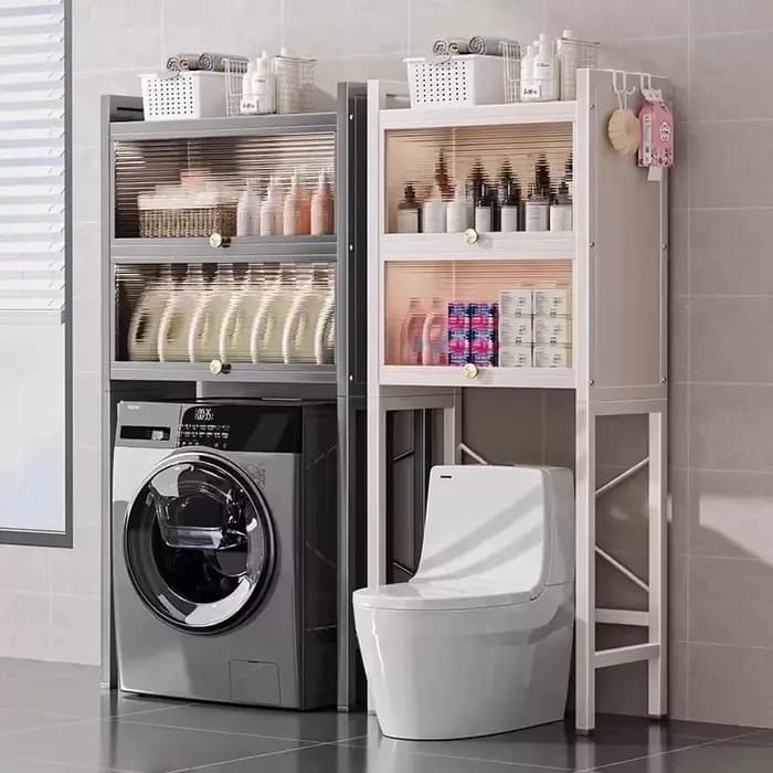Étagères de rangement d'angle pour salle de bain