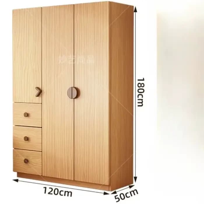 Armoire en bois artisanale