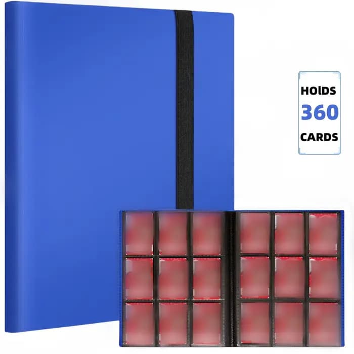 Classeur de poche à chargement latéral pour cartes de jeu