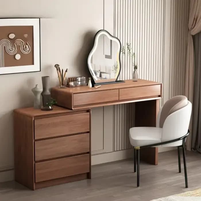 Affichage moderne coiffeuse chambre femmes européen rangement