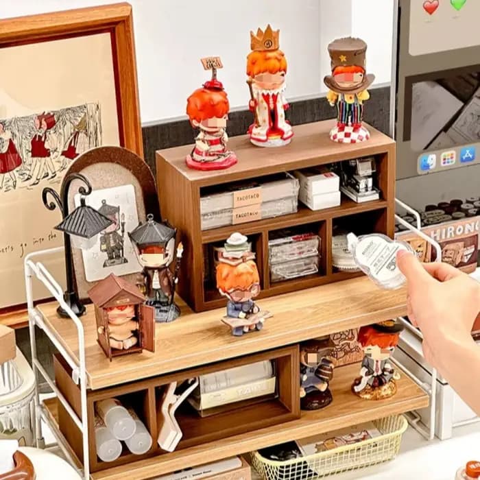 Étagère de bureau flottante pour présentation