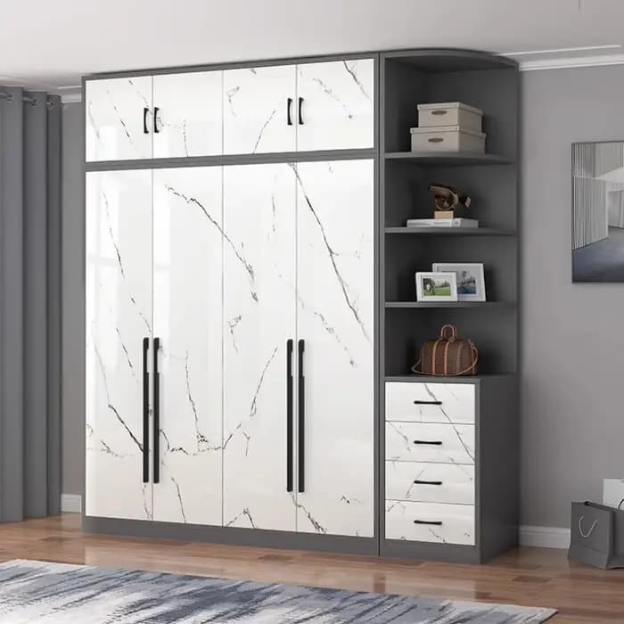 Armoire De luxe moderne gain De place enfants Organization De la maison