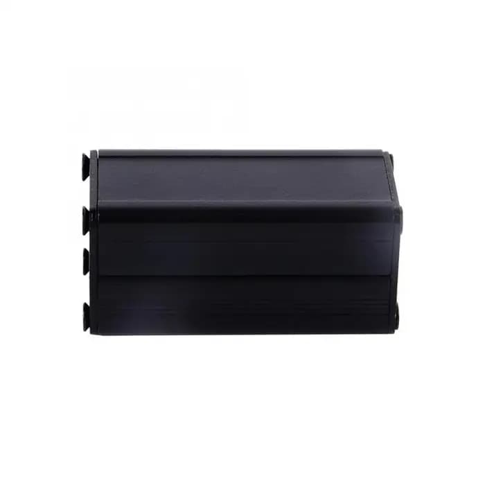 Boîtier de refroidissement électronique PCB en aluminium noir
