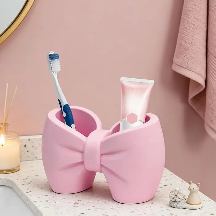 Porte-brosse à dents en forme d'arc