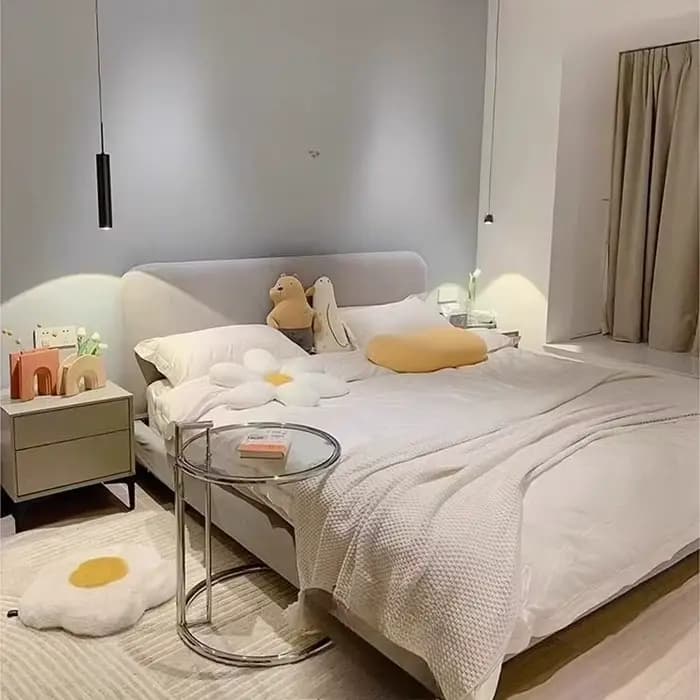 Armoires lit esthétique rangement Unique chambre