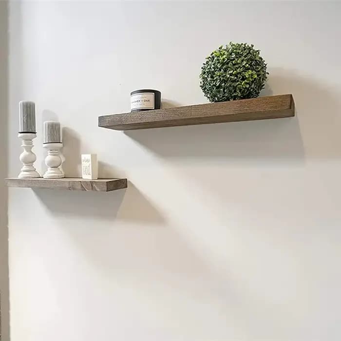 Étagère murale en bois pour balcon