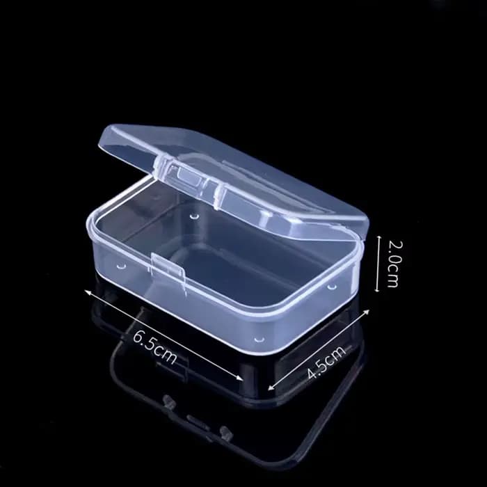 Mini boîtes de rangement rectangulaires en plastique