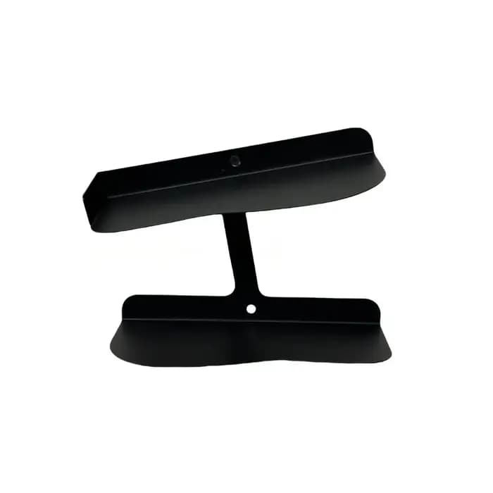 Étagère murale noire et blanche pour chaussures de sport homme et femme, support de rangement et de