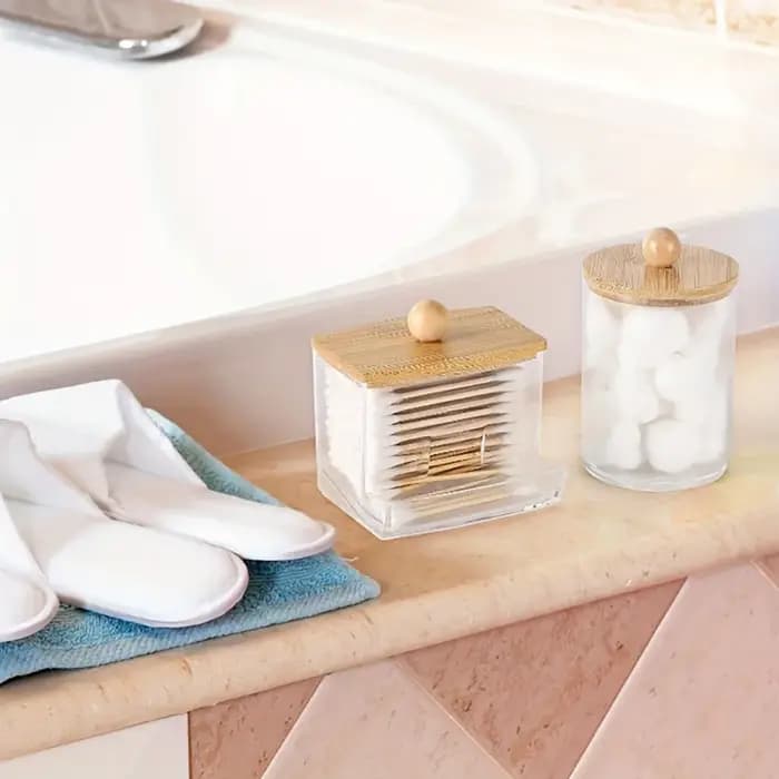 Boîte de rangement pour cotons-tiges