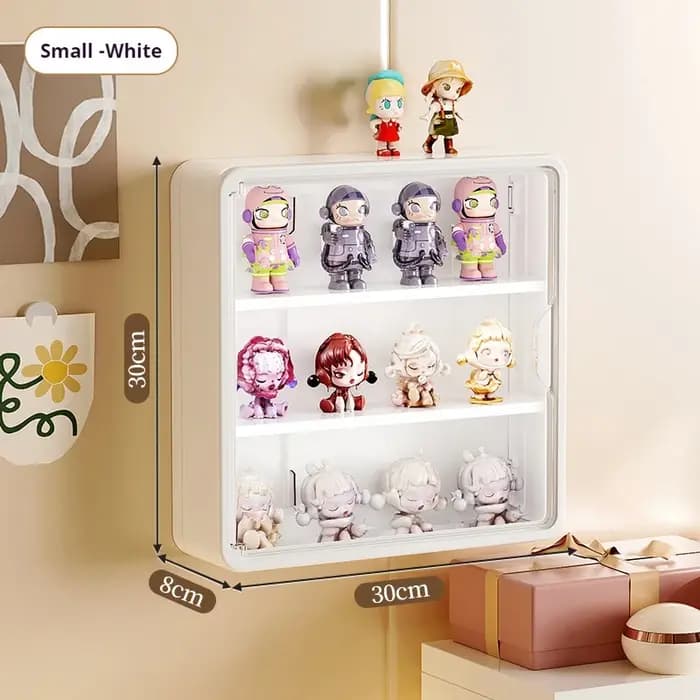 Boîte de rangement murale pour figurines d'action