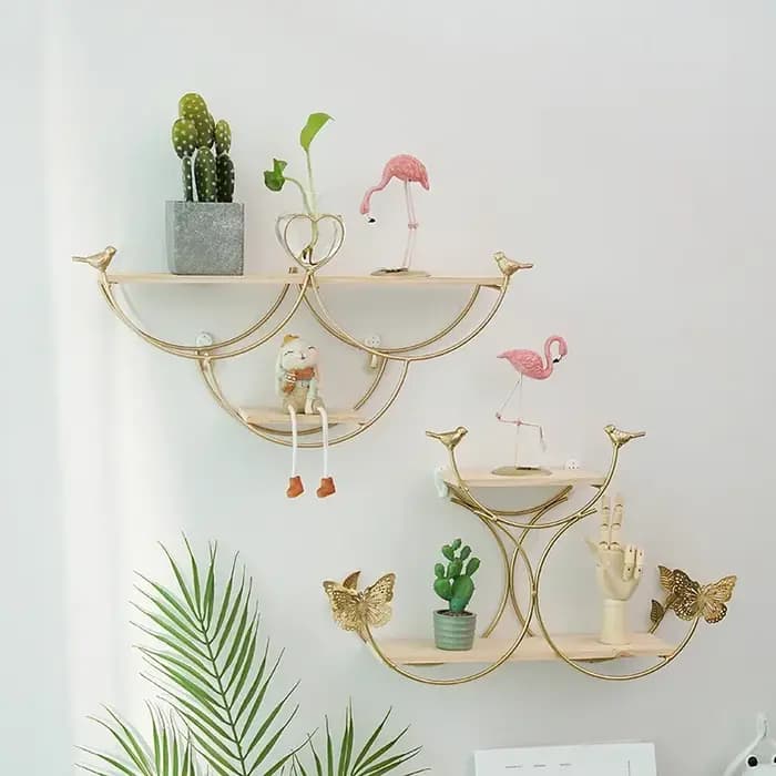 Étagère murale flottante pour plantes en pot