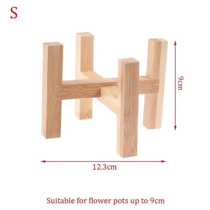 Présentoir de jardinière sur pied d'intérieur