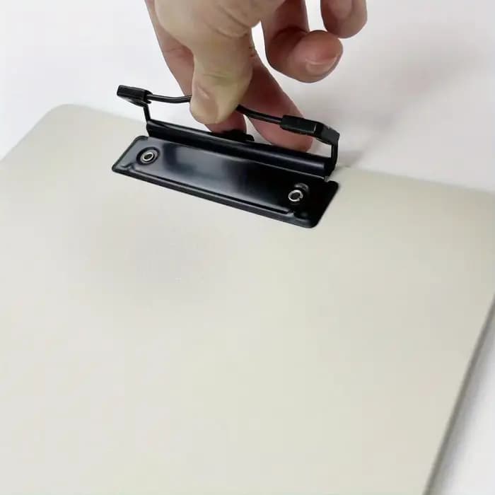 Presse-papiers A5 avec porte-stylo et Clip à profil bas