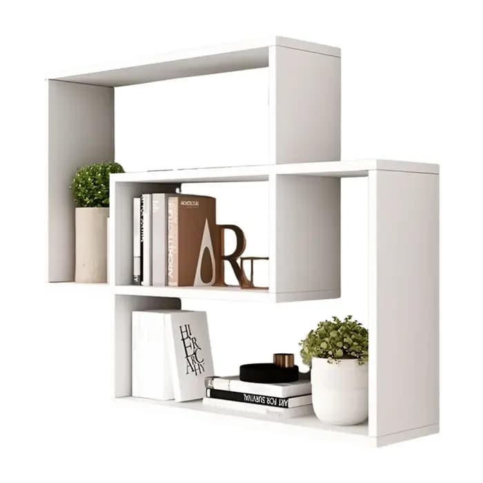 Étagère murale étagère murale étagère murale décorative armoire de rangement de chambre à coucher