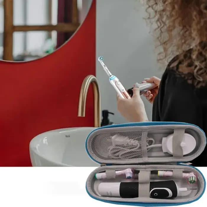 Boîte de rangement pour brosse à dents électrique