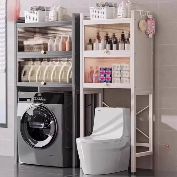 Étagères de rangement d'angle pour salle de bain