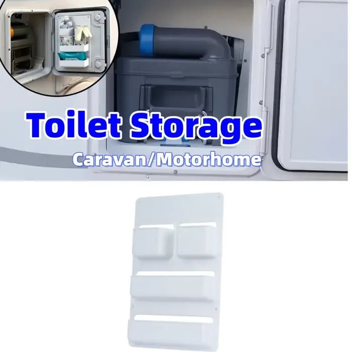 Compartiment de rangement pour toilettes de camping-car