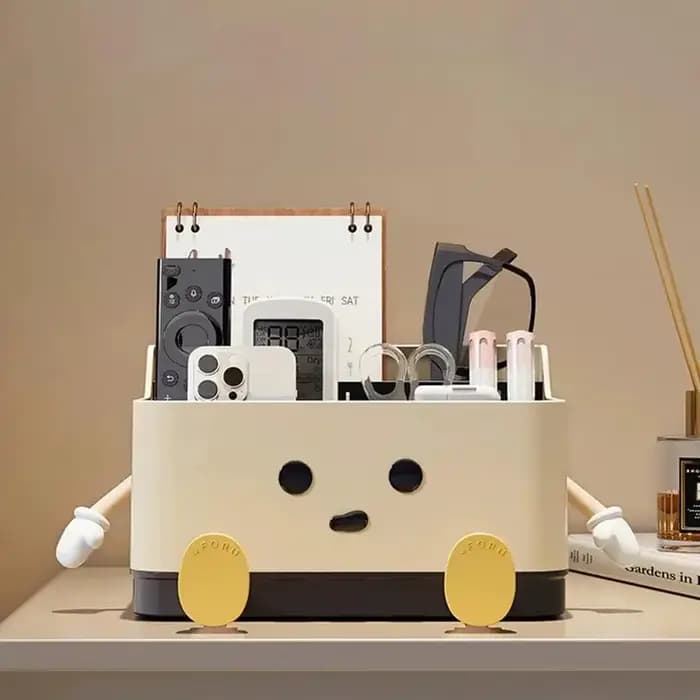 Boîte de rangement multifonctionnelle pour bureau