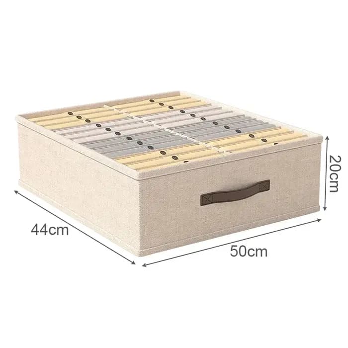 Organisateur de rangement de vêtements de garde-robe à 10/16/24 grilles