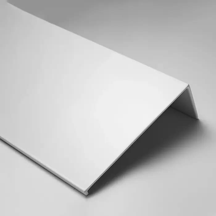 Étagères murales de salle de bain en aluminium blanc