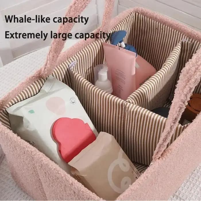Panier rangement pour bébé avec intérieur étanche
