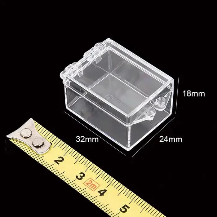 Boîte de Rangement Rectangulaire Transparente