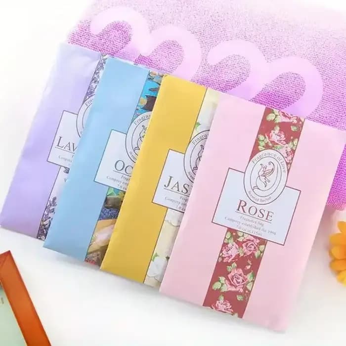5/6 pièces odeur encens suspendu décor garde-robe Sachet placard voiture suspendus parfum