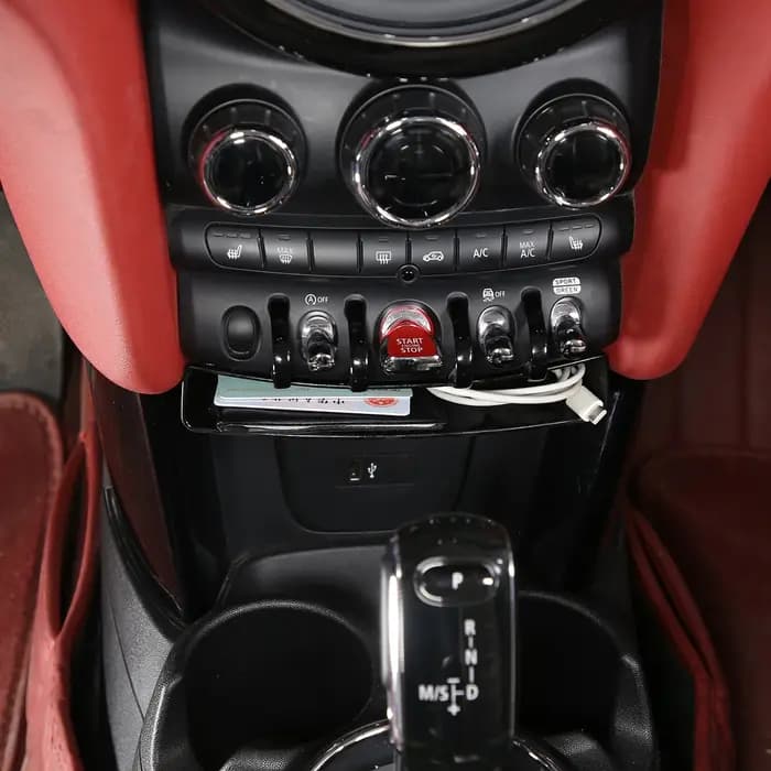Boîte de rangement ABS pour commande centrale de voiture